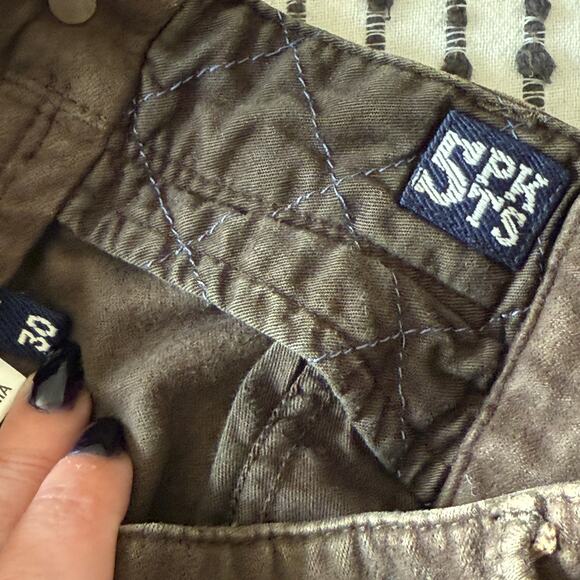 INCOTEX by Slowear | Brown Cotton Twill Ray Regular 5 Pocket Pants Size 30 - Picture 8 of 8